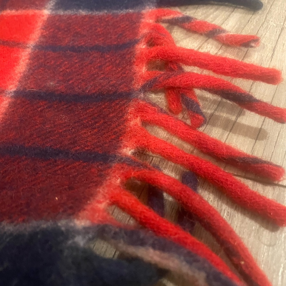 Vintage Fairbo + Warm 100% Wool Stadium Lap Blanket + Made in the USA